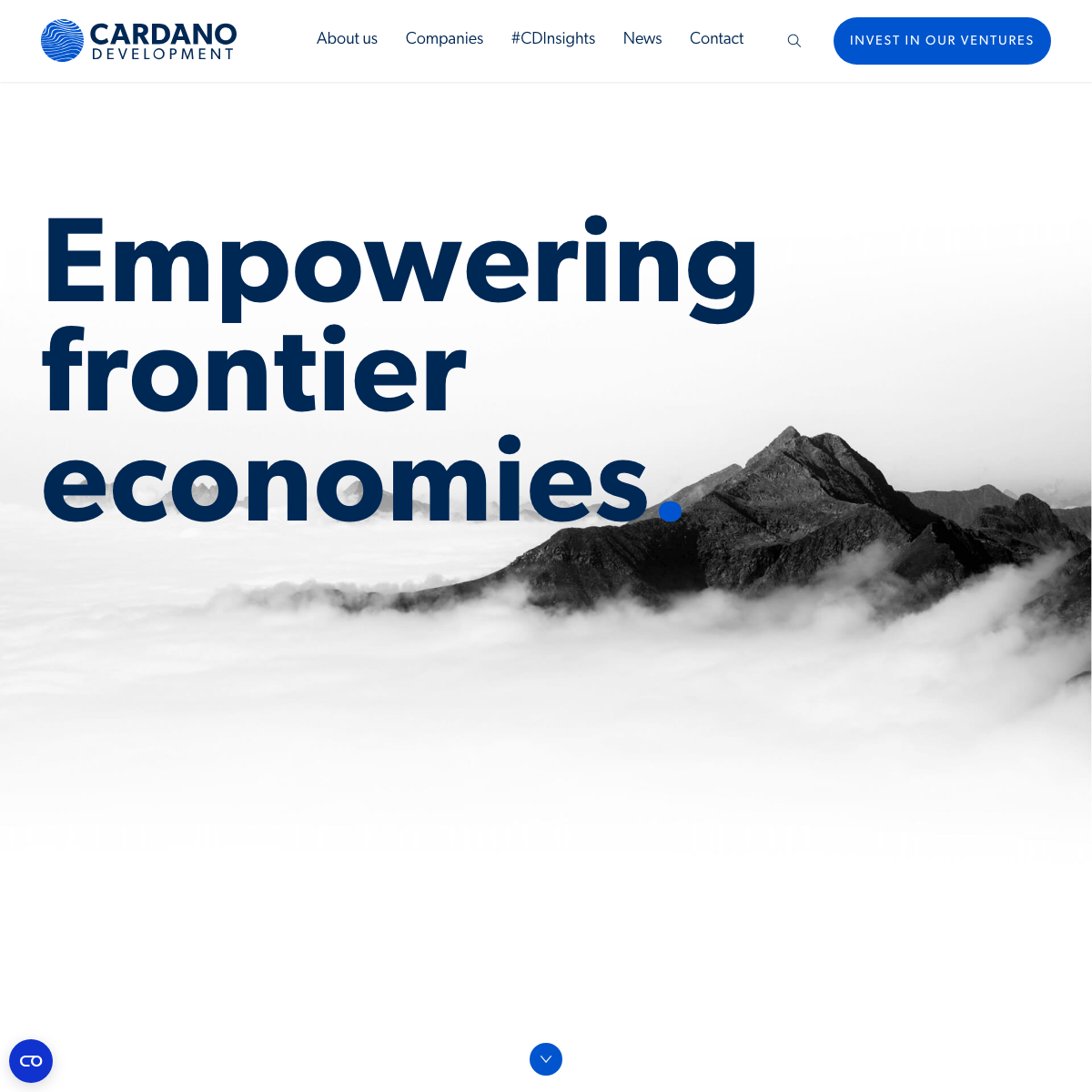 Economias de fronteira, apresentadas com padrão global.
