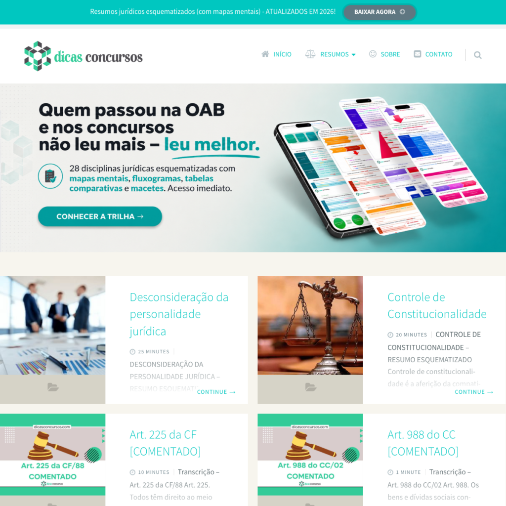 Dicas Concursos